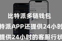 比特派多链钱包 况且比特派APP还提供24小时的客服行状