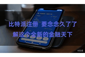 比特派注册  要念念久了了解这个全新的金融天下