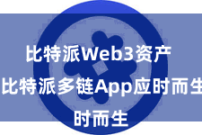 比特派Web3资产  比特派多链App应时而生